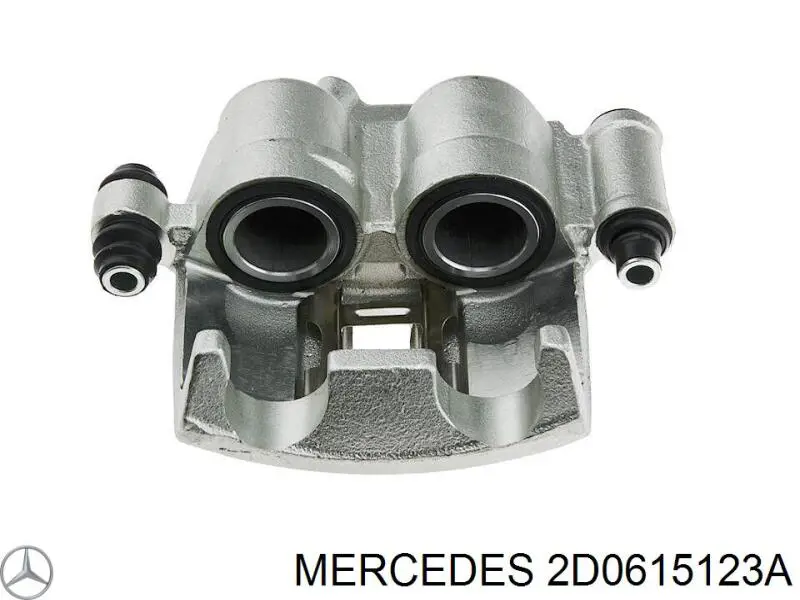 2D0615123A Mercedes pinza de freno delantera izquierda