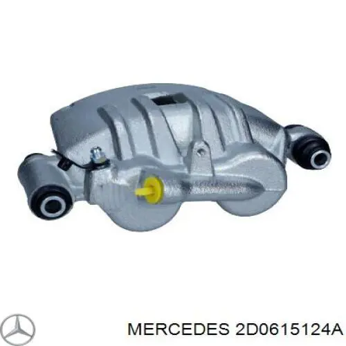 2D0615124A Mercedes pinza de freno delantera derecha