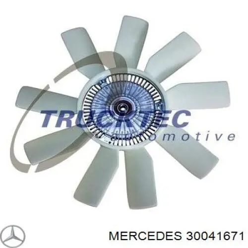 30041671 Mercedes embrague, ventilador del radiador