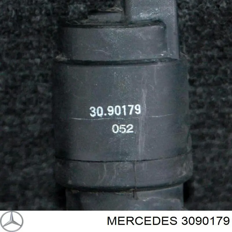 Bomba de agua limpiaparabrisas, delantera 3090179 Mercedes