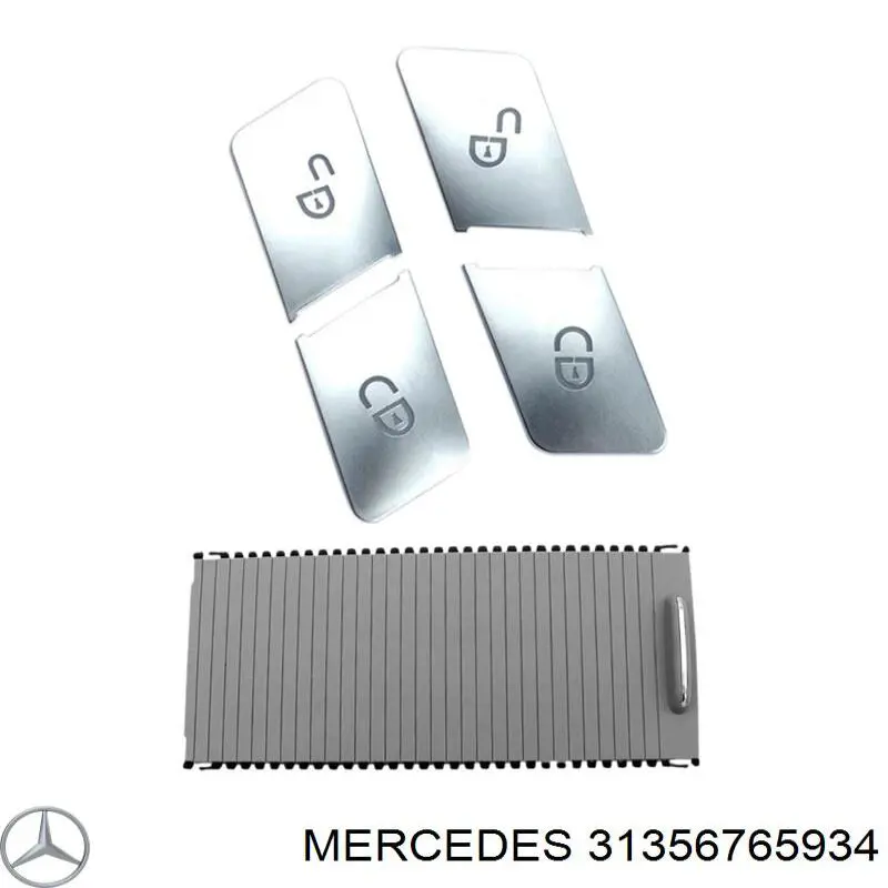 31356765934 Mercedes barra estabilizadora delantera derecha