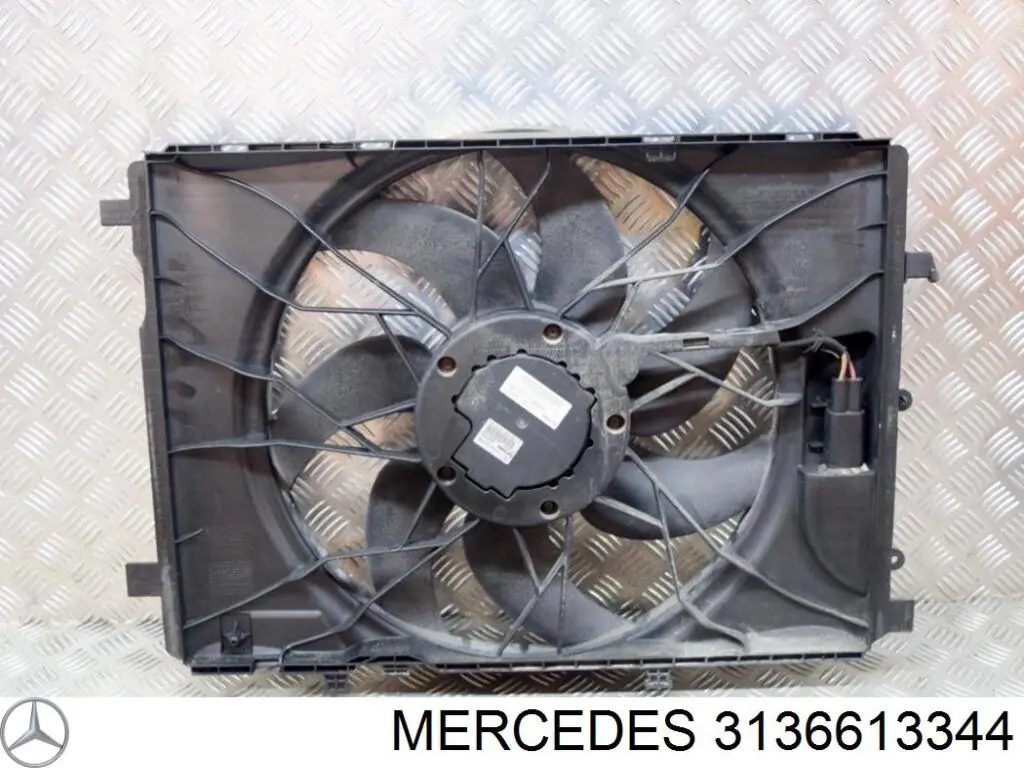 3136613344 Mercedes Ventilador del radiador