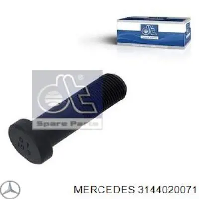 3144020071 Mercedes tornillo de rueda trasero