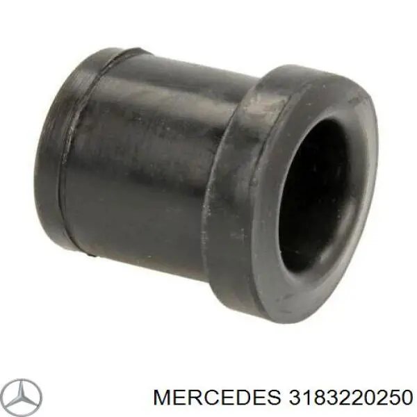 3183220250 Mercedes casquillo del cojinete, ballesta trasera, de metal