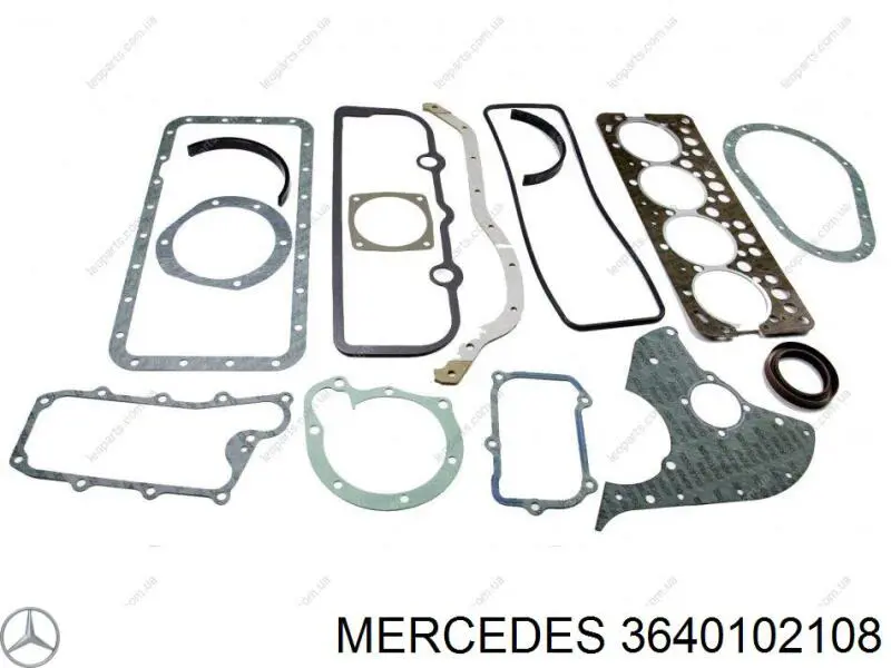 3640102108 Mercedes juego completo de juntas, motor, inferior