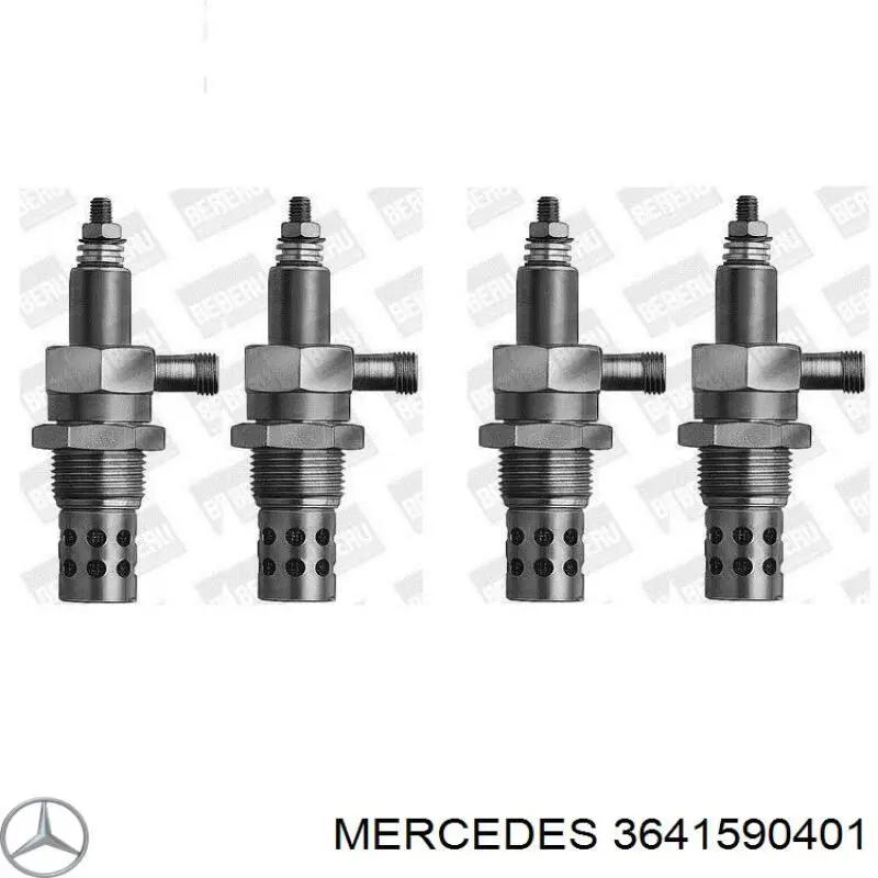 3641590401 Mercedes bujía de incandescencia