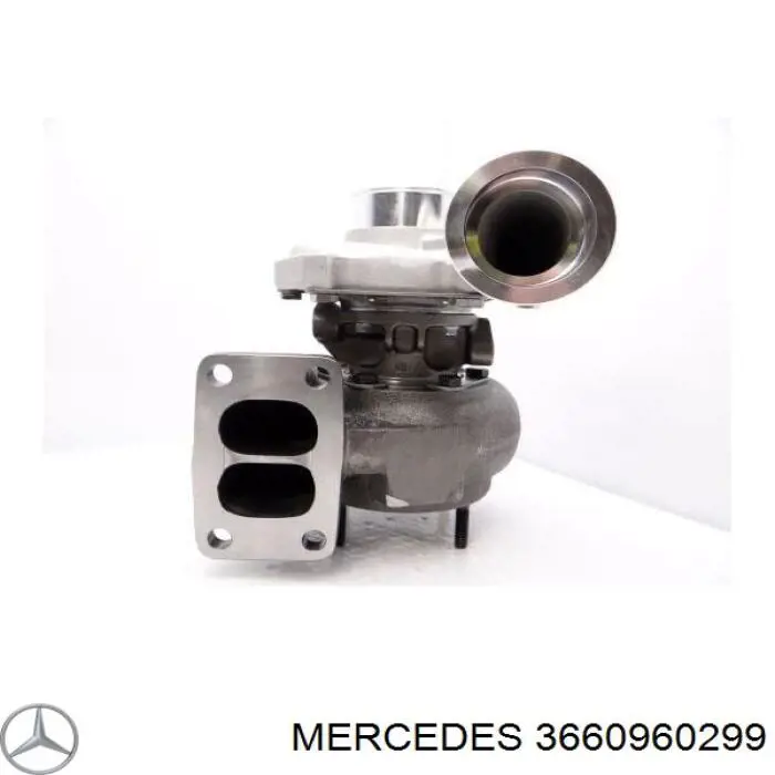 A3660960299 Mercedes turbocompresor
