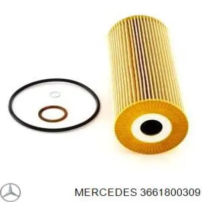 3661800309 Mercedes filtro de aceite