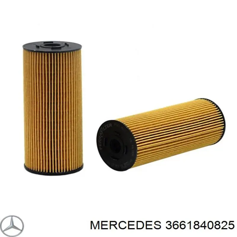 3661840825 Mercedes filtro de aceite