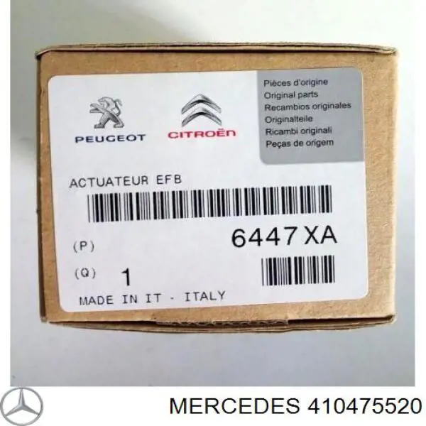 Comprar 410475520 Mercedes Actuador de compuerta de la calefacción