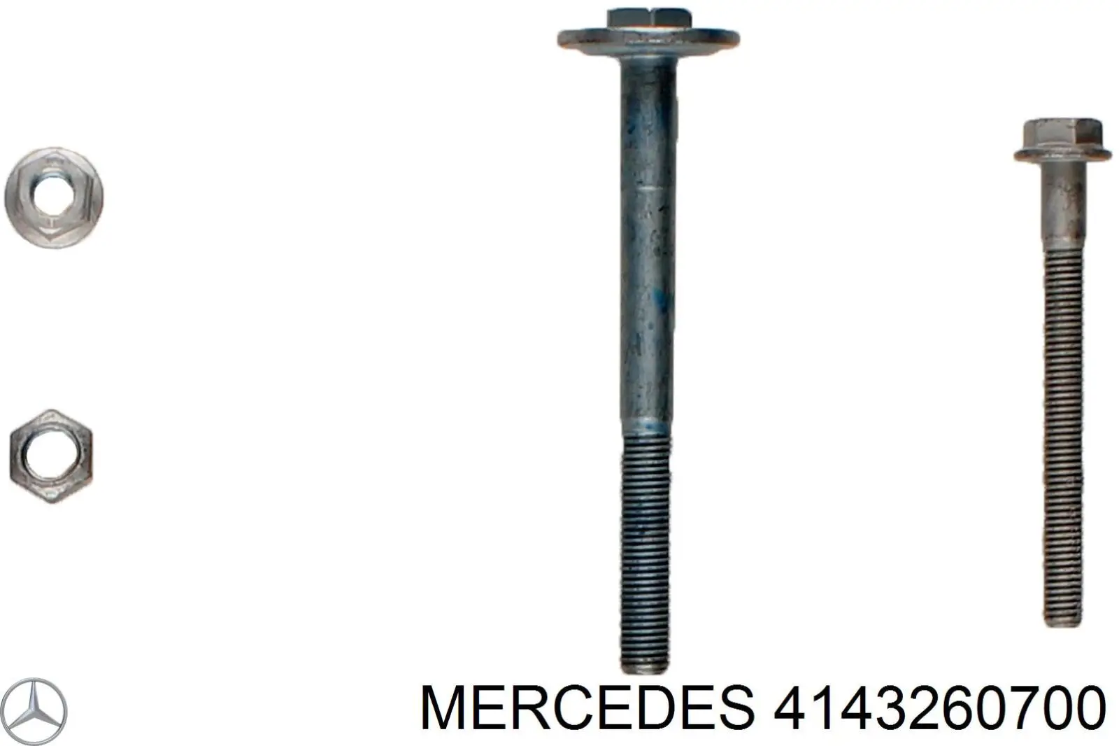 4143260700 Mercedes amortiguador trasero