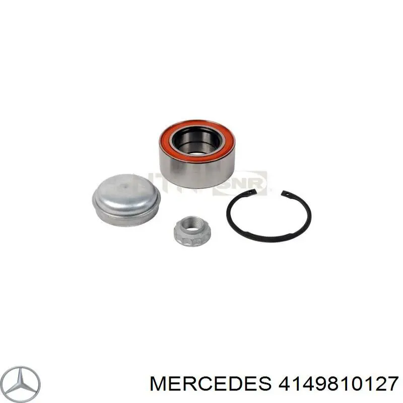 4149810127 Mercedes cojinete de rueda delantero