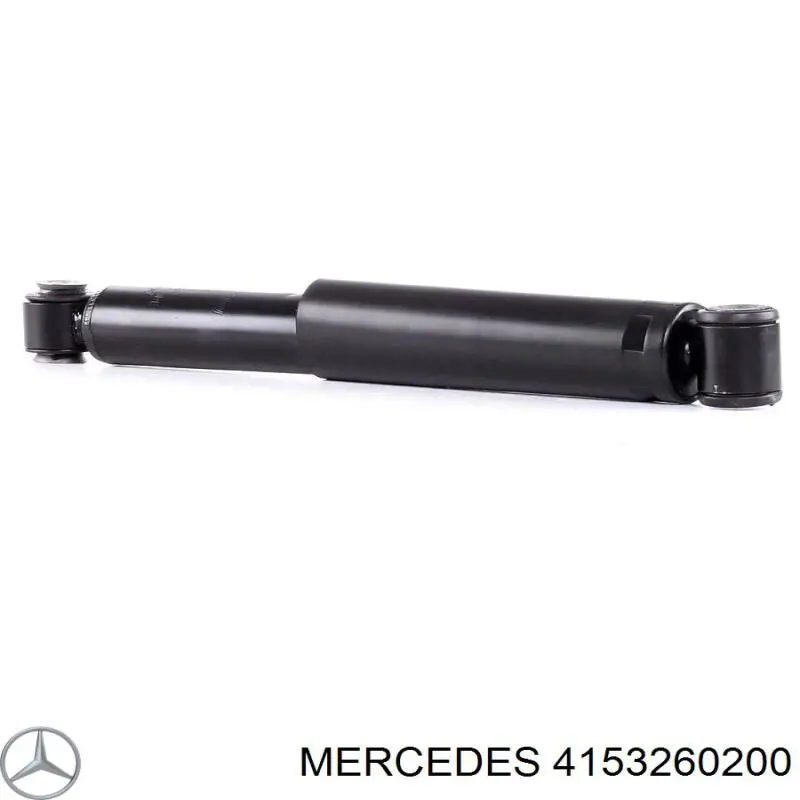 4153260200 Mercedes amortiguador trasero