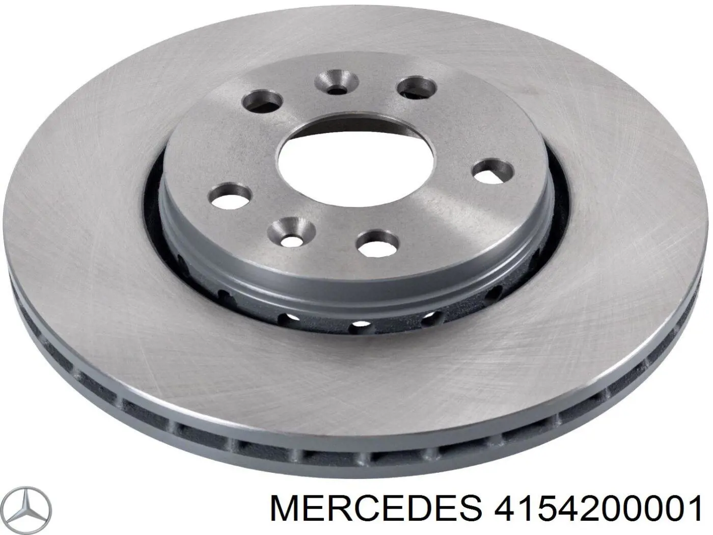 4154200001 Mercedes freno de disco delantero