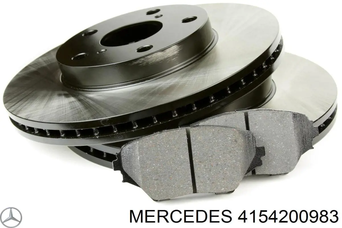 4154200983 Mercedes pinza de freno delantera derecha