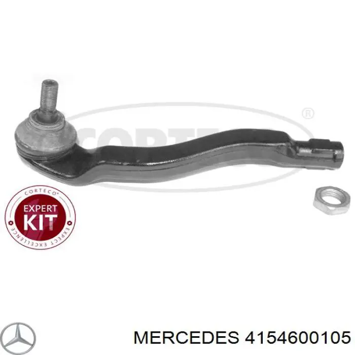 4154600105 Mercedes rótula barra de acoplamiento exterior