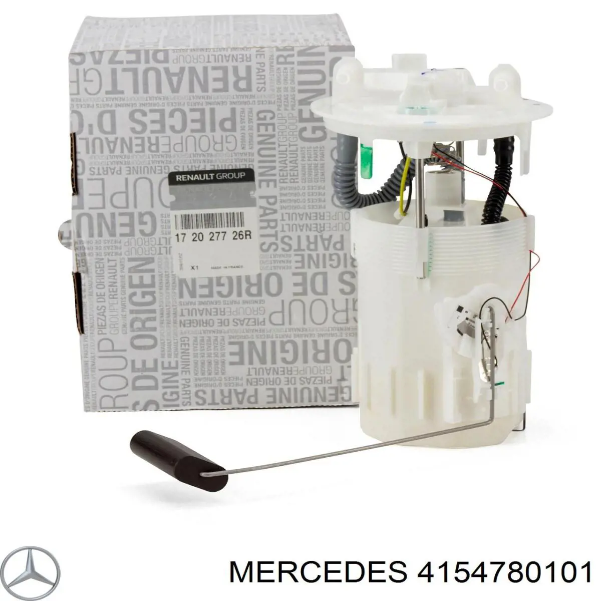 4154780101 Mercedes módulo alimentación de combustible