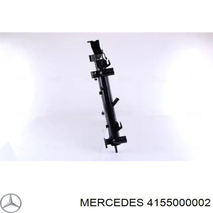 4155000002 Mercedes radiador refrigeración del motor