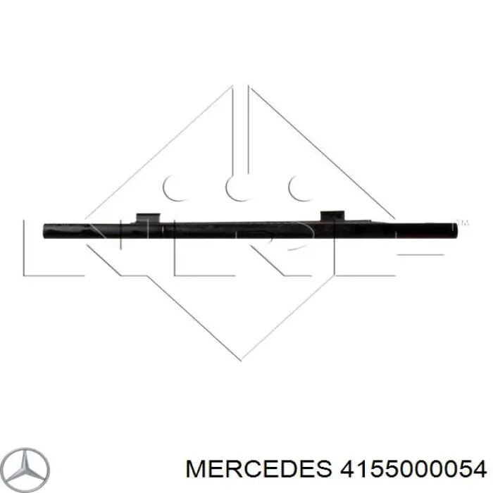 4155000054 Mercedes condensador aire acondicionado