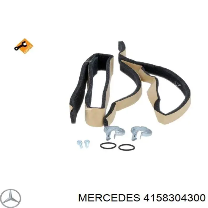 4158304300 Mercedes radiador de calefacción