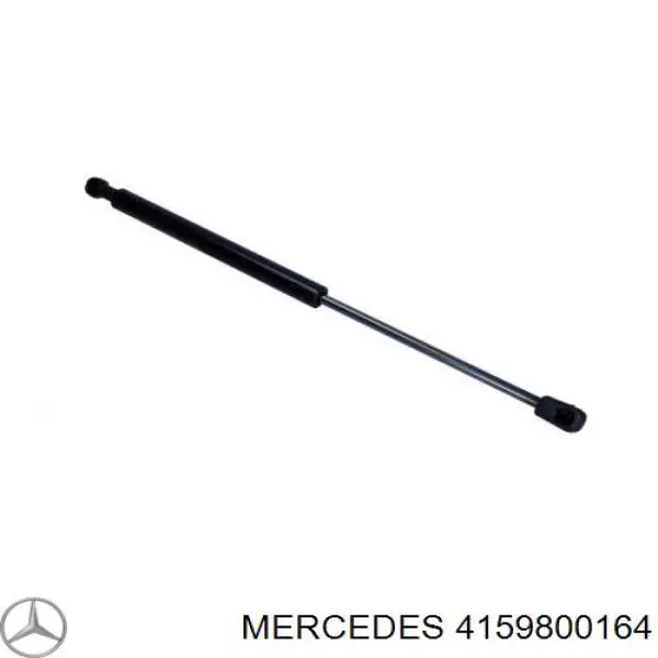 4159800164 Mercedes muelle neumático, capó de motor