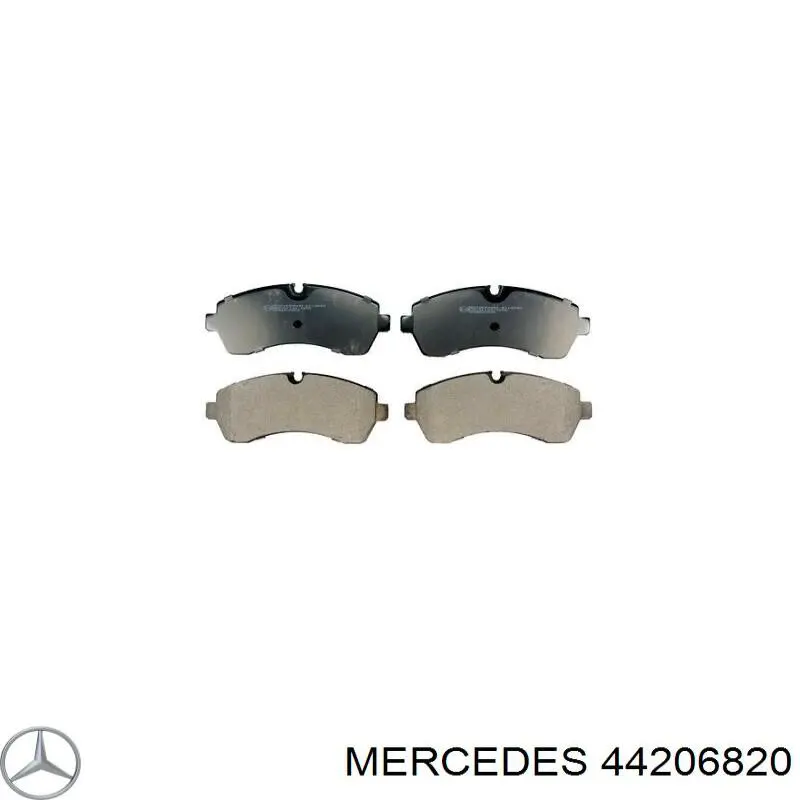 44206820 Mercedes pastillas de freno delanteras