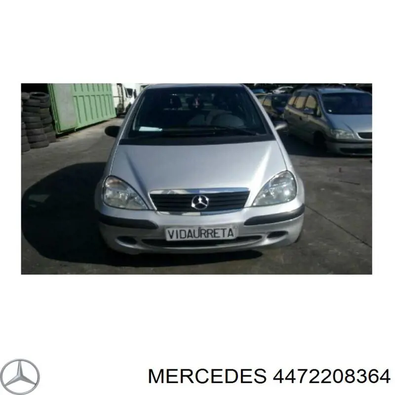 4472208364 Mercedes compresor de aire acondicionado