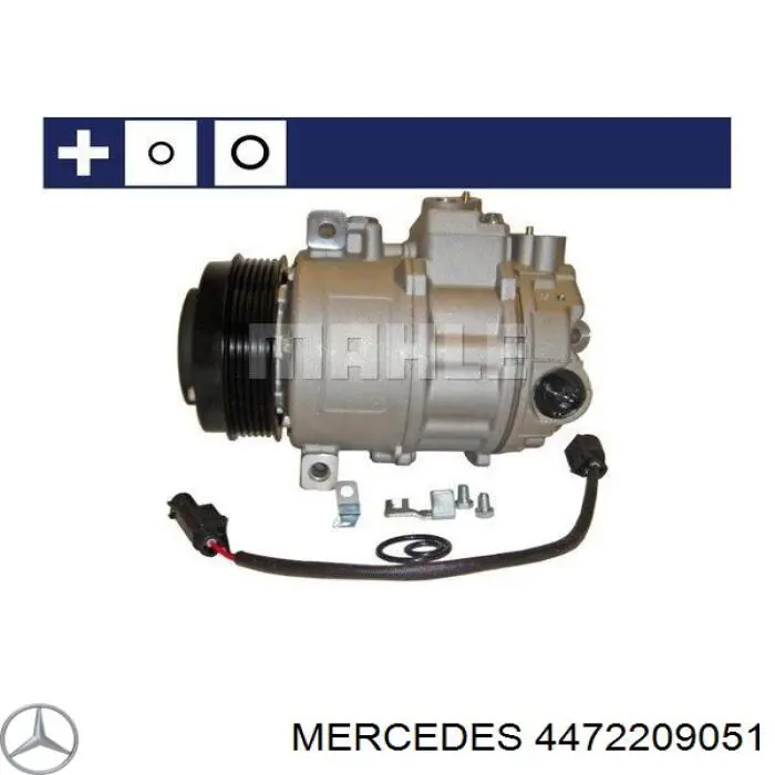 4472209051 Mercedes Compresor climatizador