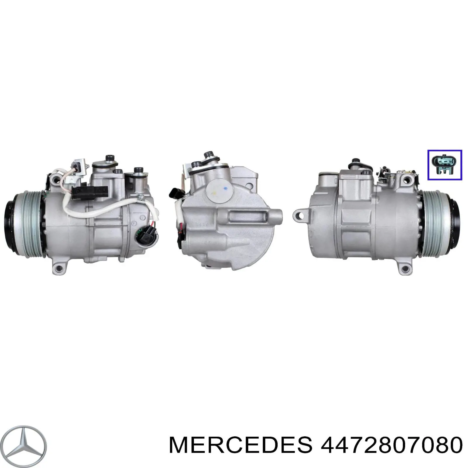 Compresor ac Mercedes 4472807080 precio, desde 225,06 EUR