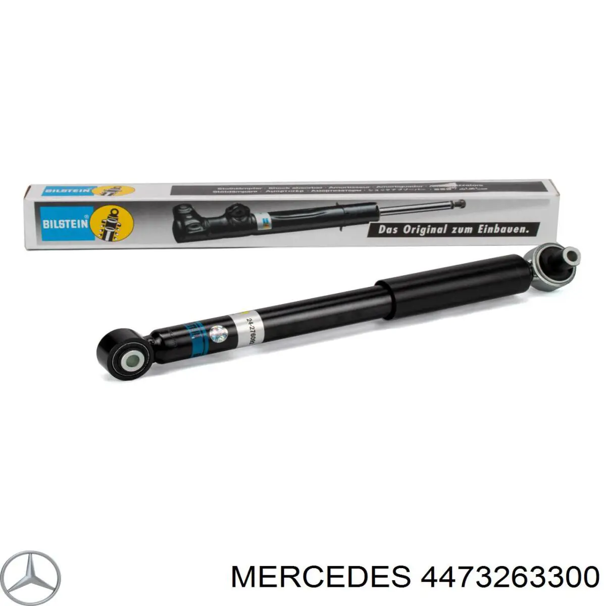 4473263300 Mercedes amortiguador trasero