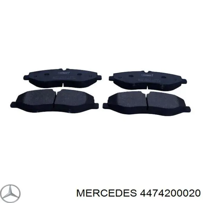 4474200020 Mercedes pastillas de freno delanteras