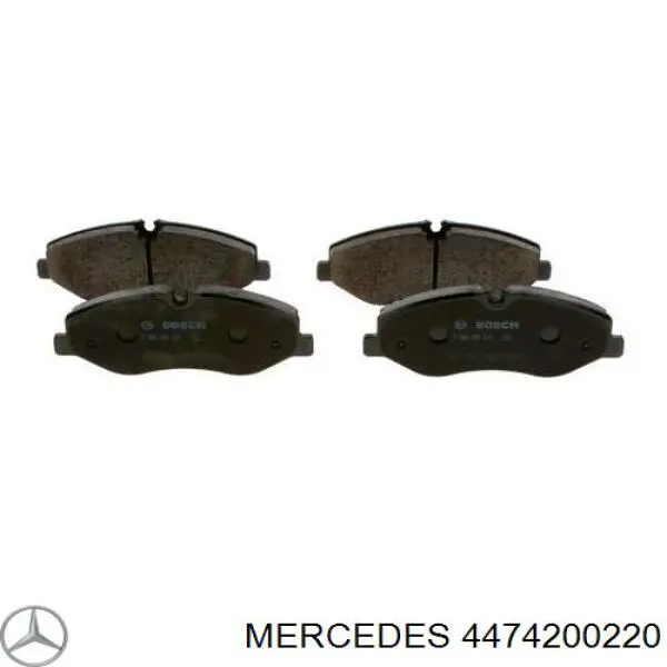 4474200220 Mercedes pastillas de freno delanteras