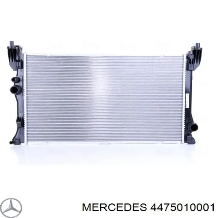 4475010001 Mercedes radiador refrigeración del motor