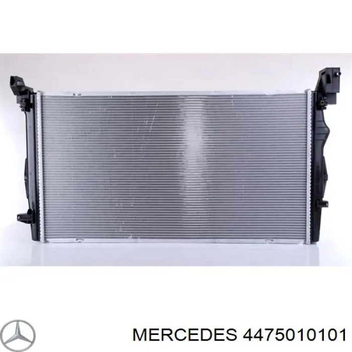 4475010101 Mercedes radiador refrigeración del motor