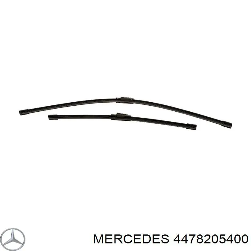 Comprar 4478205400 Mercedes Juego de escobillas de luna delantera, 2 piezas