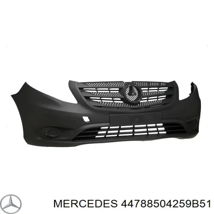 44788504259B51 Mercedes parachoques delantero