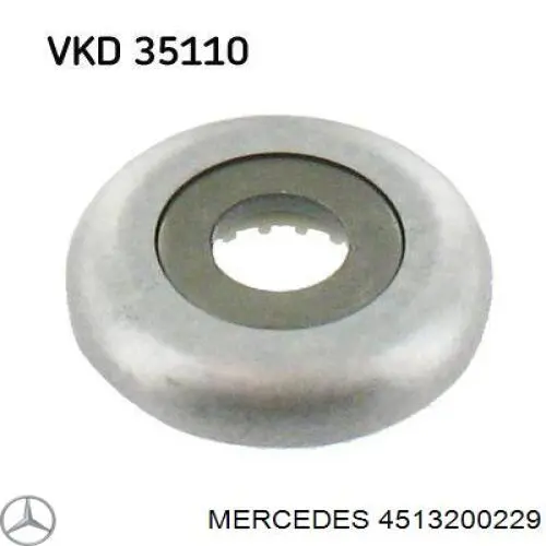 4513200229 Mercedes soporte amortiguador delantero