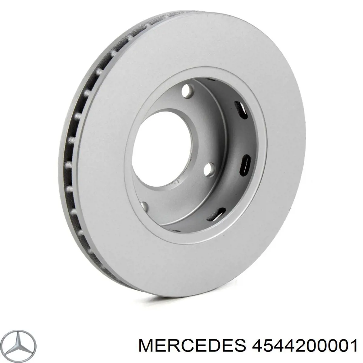 4544200001 Mercedes disco de freno delantero