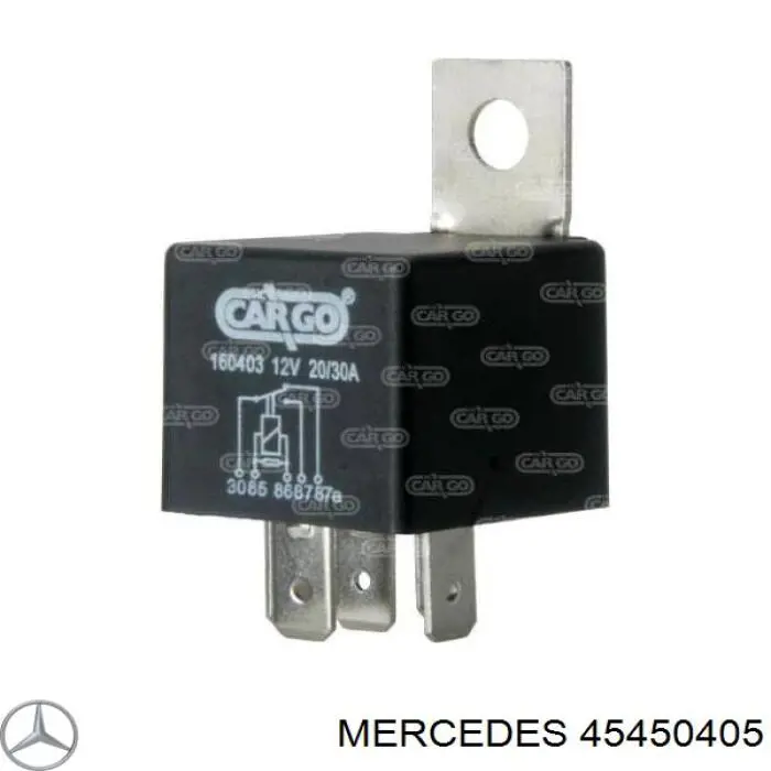 45450405 Mercedes relé eléctrico multifuncional