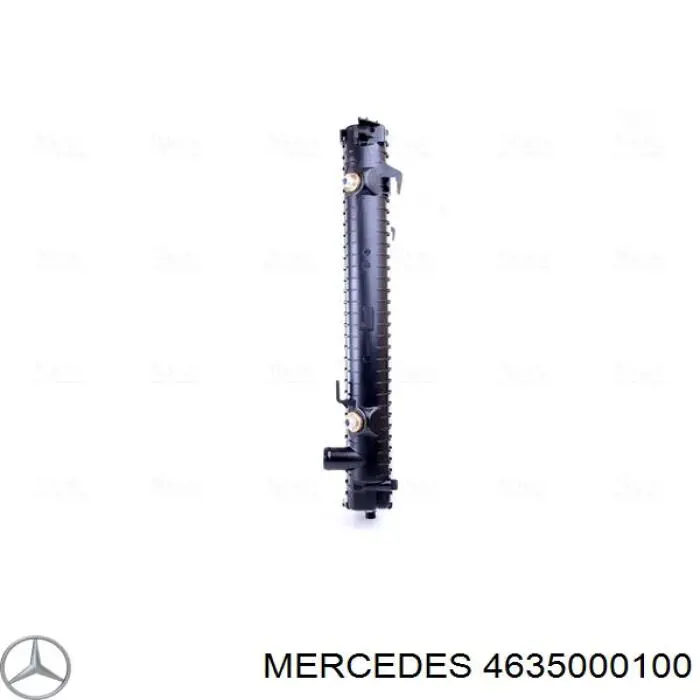 4635000100 Mercedes radiador refrigeración del motor