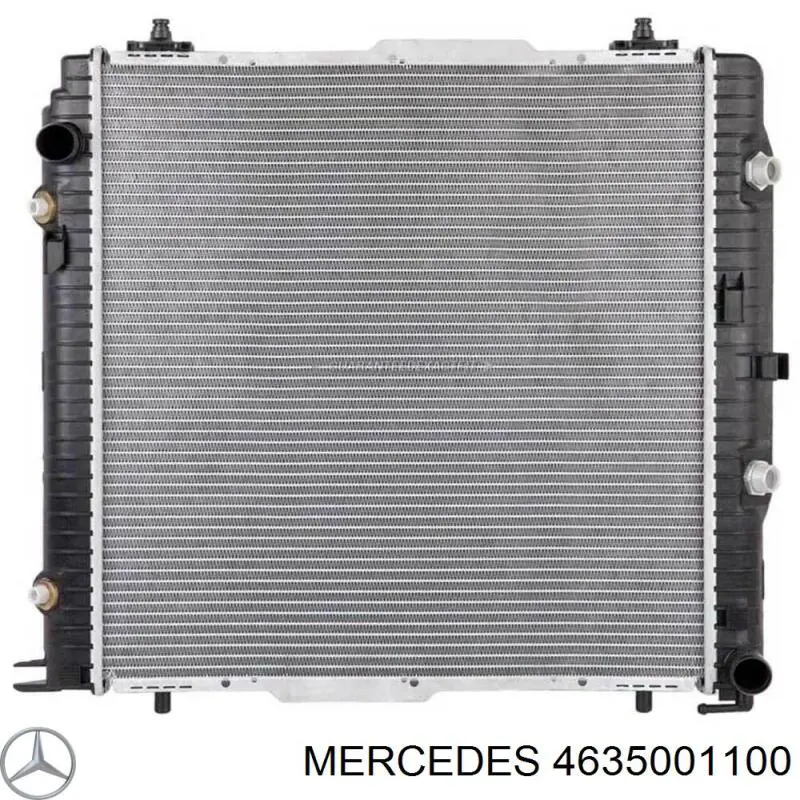 4635001100 Mercedes radiador refrigeración del motor