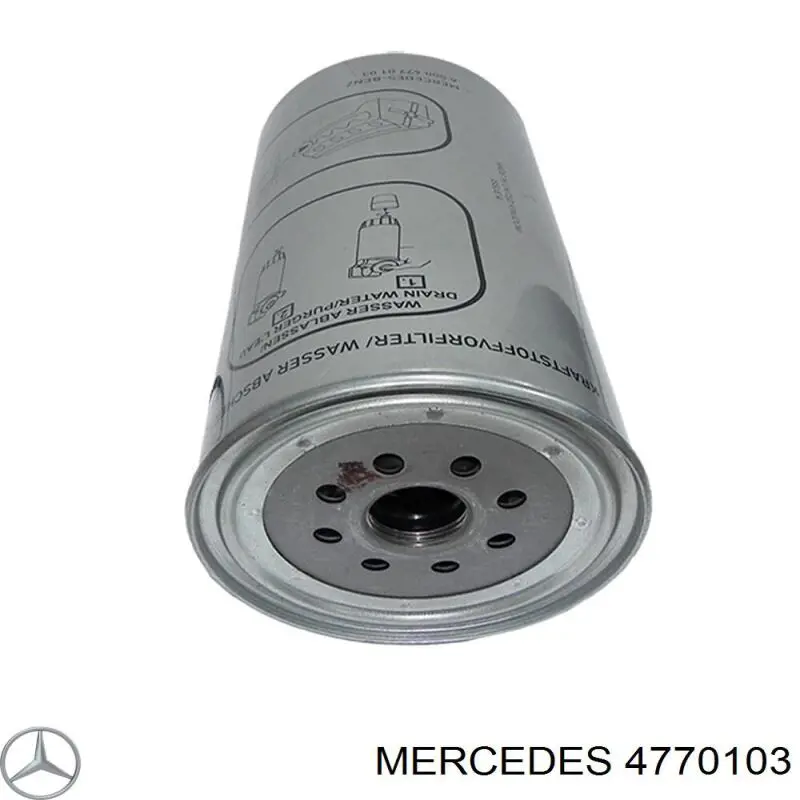 4770103 Mercedes filtro de combustible