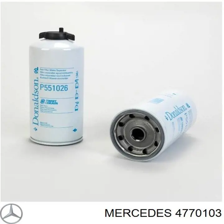 Filtro combustible Mercedes 4770103 precio, desde 27,64 EUR