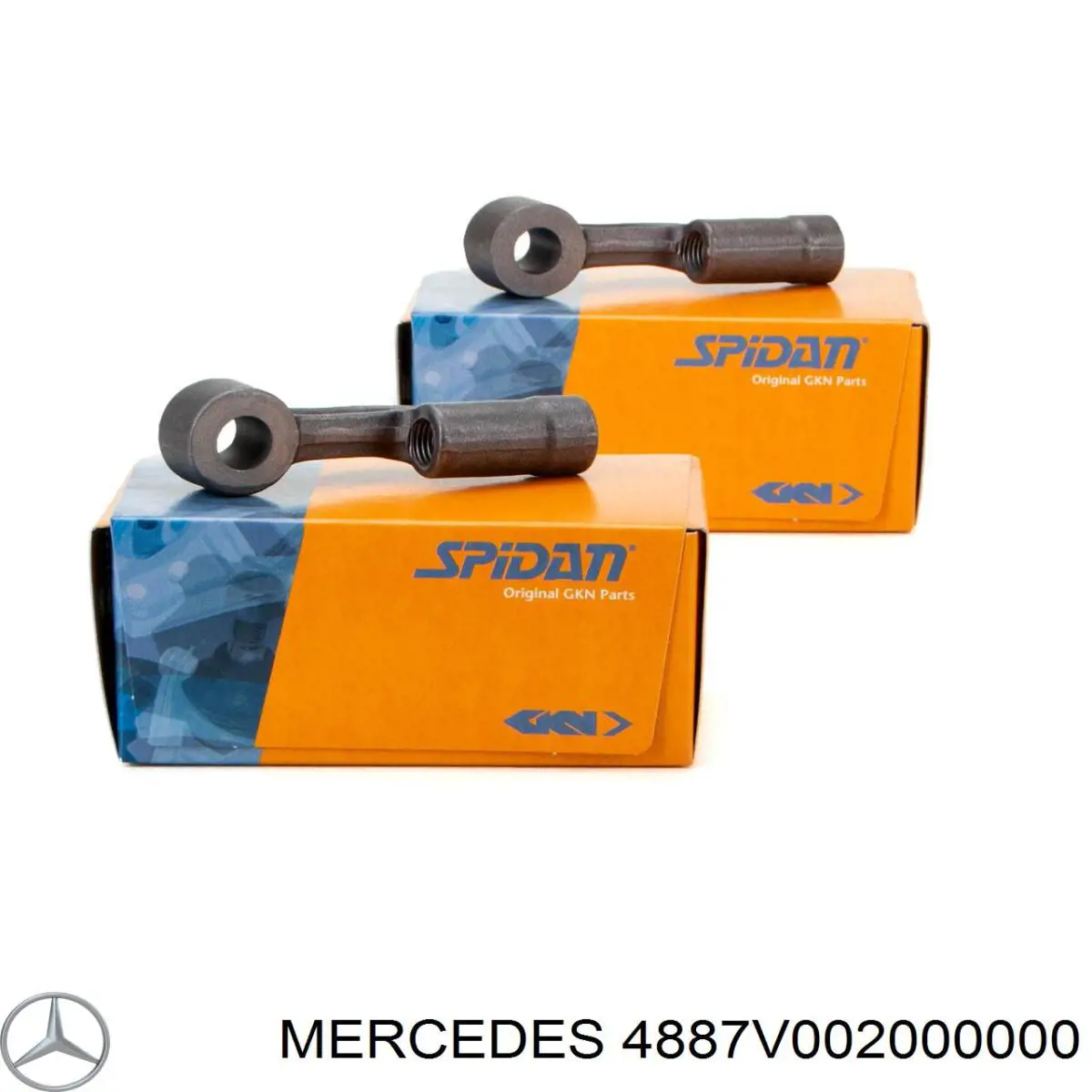 Rótula barra de dirección Q0004887V006000000 Mercedes