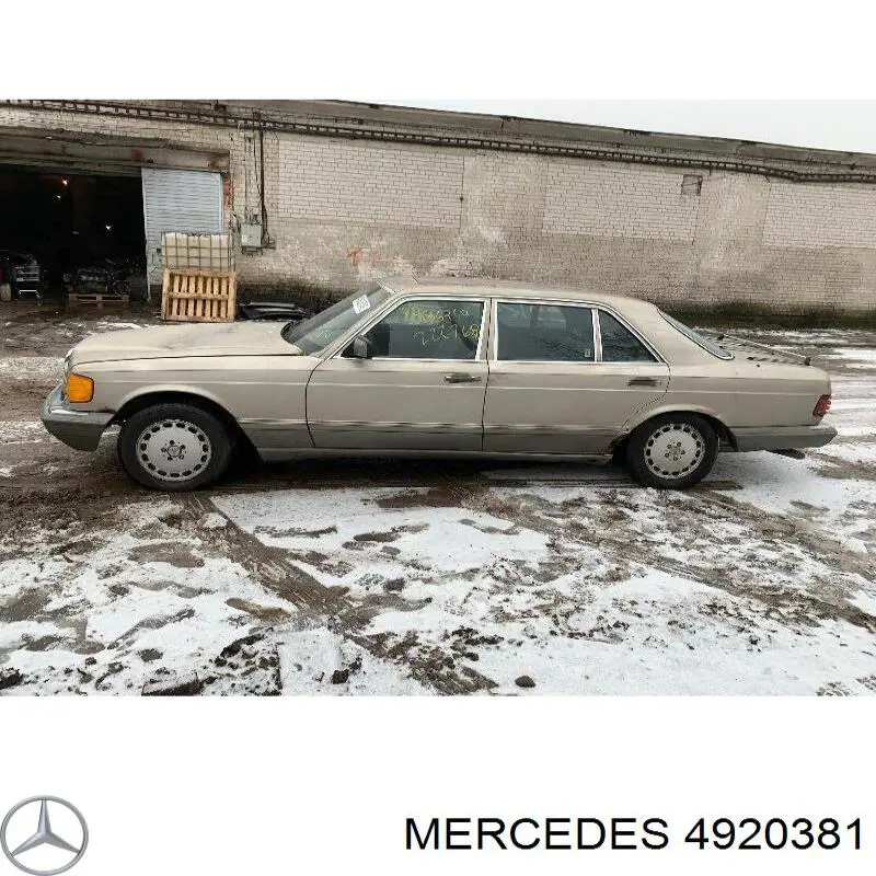 4920381 Mercedes junta, tubo de escape