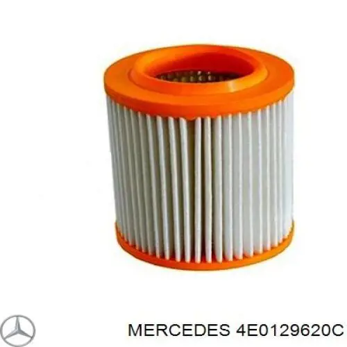 4E0129620C Mercedes filtro de aire