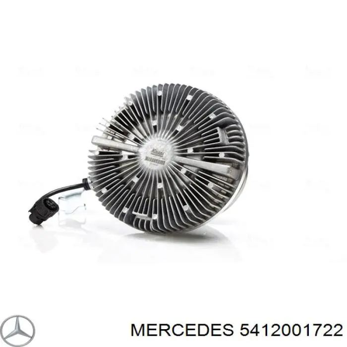 5412001722 Mercedes embrague, ventilador del radiador