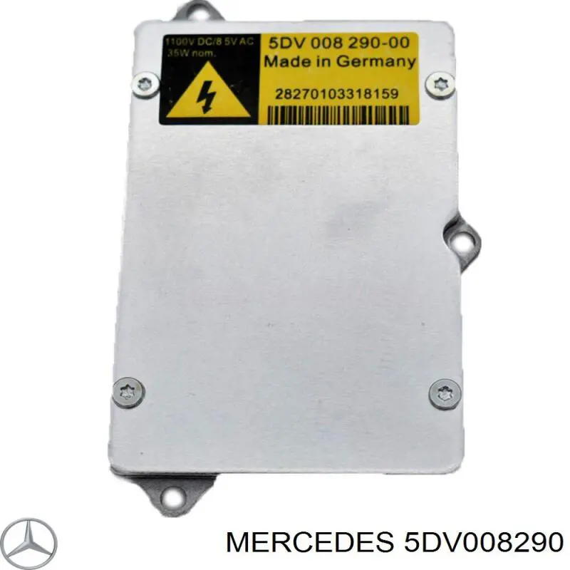 5DV008290 Mercedes bobina de reactancia, lámpara de descarga de gas