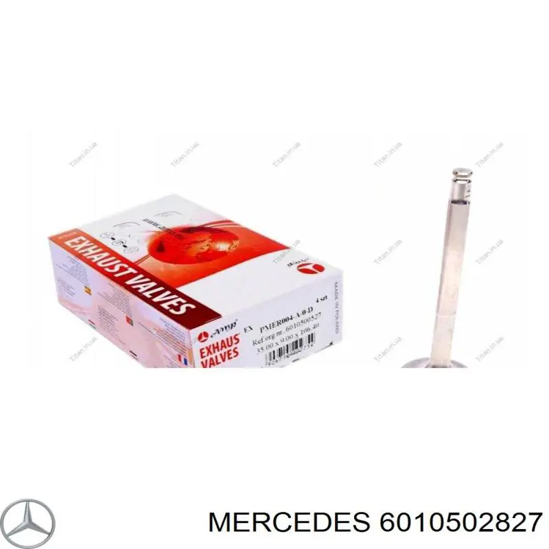Válvula de escape Mercedes A6010502827 precio, desde 92,72 EUR
