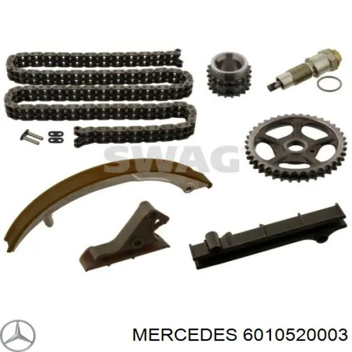 6010520003 Mercedes rueda dentada, cigüeñal